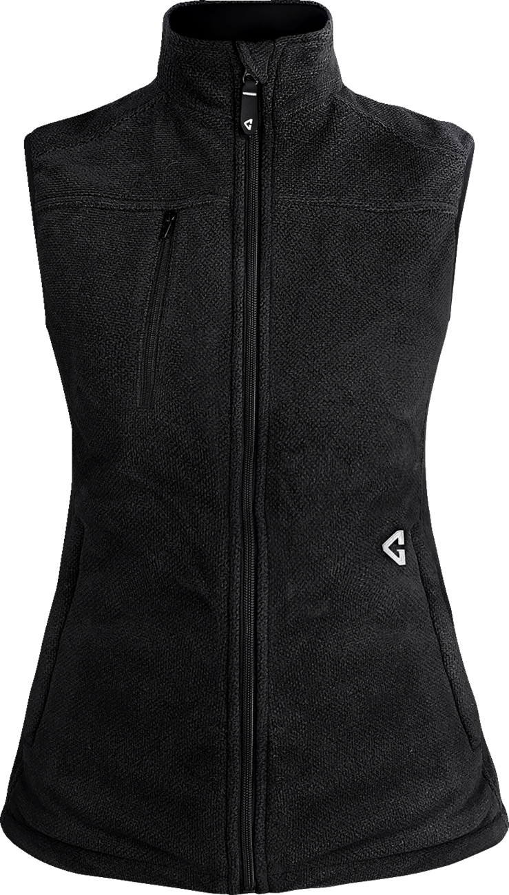 Women\'s 7V Thermite Heated Fleece Vest 2.0 - Black - Small