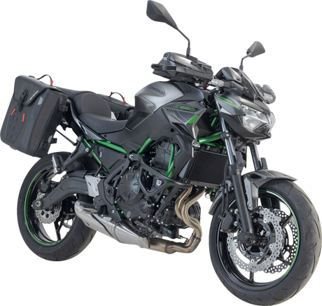 SysBag Side Bag System - Black - Kawasaki EX650 Ninja/Z650 \'16-\'24 2016 - 2024