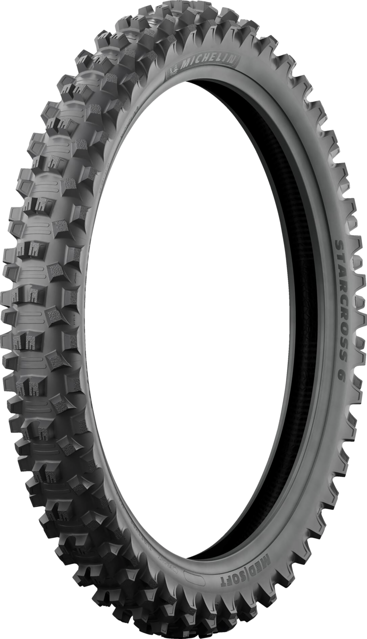 Tire - StarCross 6 Medium Soft - Front - 90/100-21 - 57M