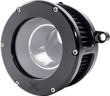 BA Air Cleaner Kit - Black/Clear with Black Filter - M8 2023 - 2024