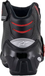 SMX1-R V2 Boots - Black/Red - US 10.5 / EU 45