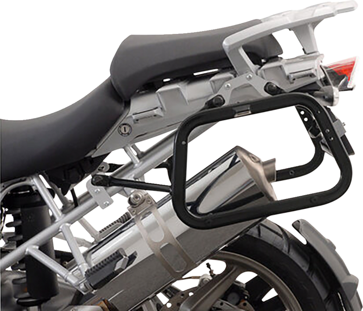 TRAX ADV Aluminum Case System - Silver - BMW R 1200 \'04-\'13 2004 - 2013