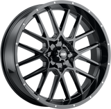 Wheel - Hurricane - Front/Rear - Black - 20x6.5 - 4/156 - 4+2.5 (+10 mm) 1992 - 2023