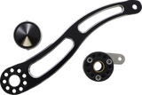 Brake Arm - Slotted - Black - FL 1987 - 2007