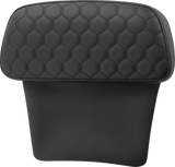 Chopped Tour Pak Pad - Honeycomb - Black Stitching - FLH/FLT \'14-\'24 2014 - 2024