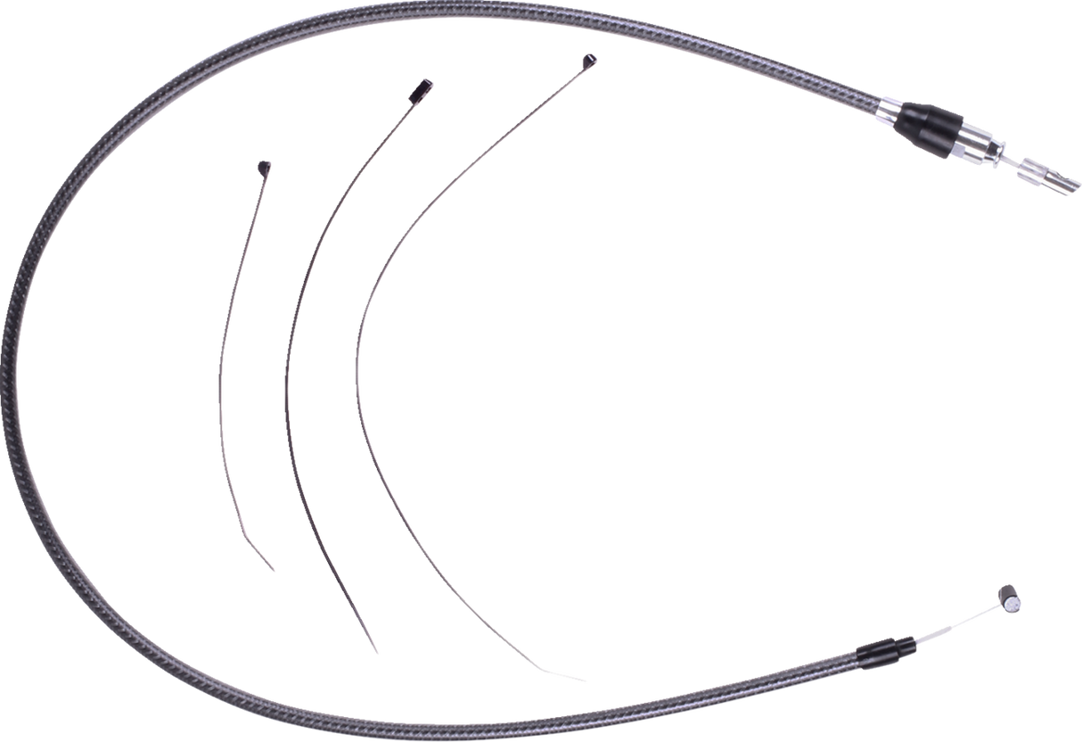 KARBONFIBR Quick Connect Upper Clutch Cable - 37-1/4\" 2023 - 2024