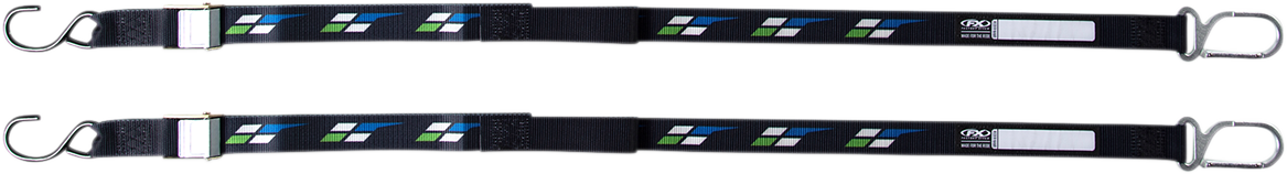 Tie-Downs - Black - Kawasaki