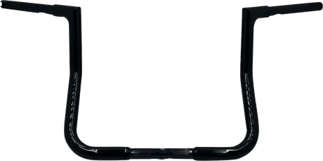 1-1/4\" EZ Install Flat Top Handlebar - Reduced Reach - 13\" - Black 2008 - 2025