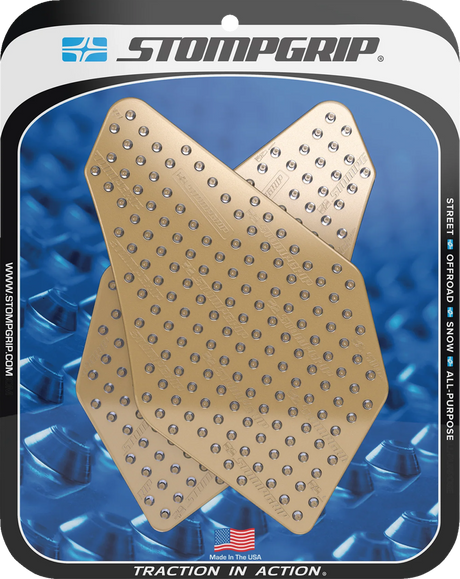 Traction Pad Tank Grips - Volcano - Clear - Versys-X 300 2017 - 2025