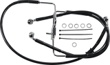 Brake Line - +10\" - Black - XL 2016 - 2020