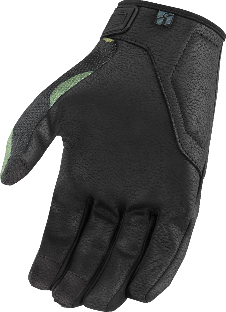 Hooligan Magnacross™ Gloves - Camo Green - Medium