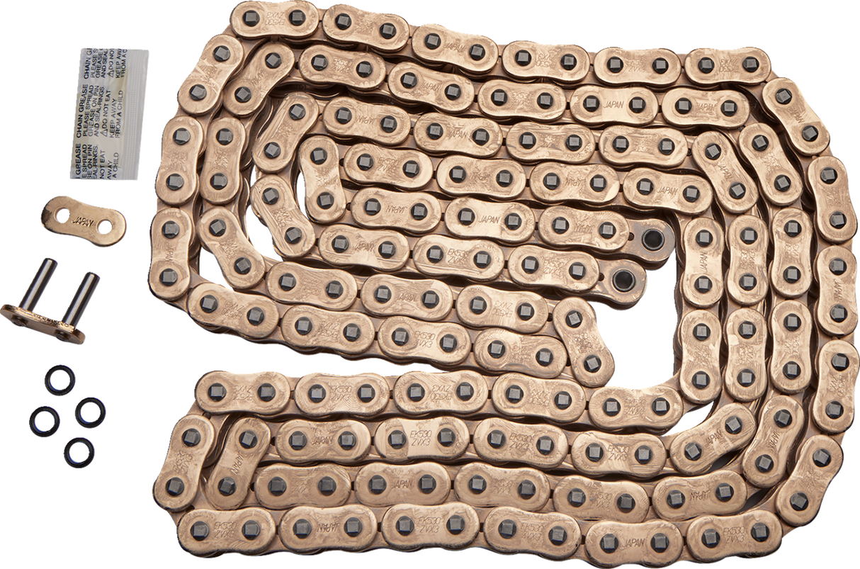 530 ZVX3 - Sportbike Chain - 160 Links - Gold