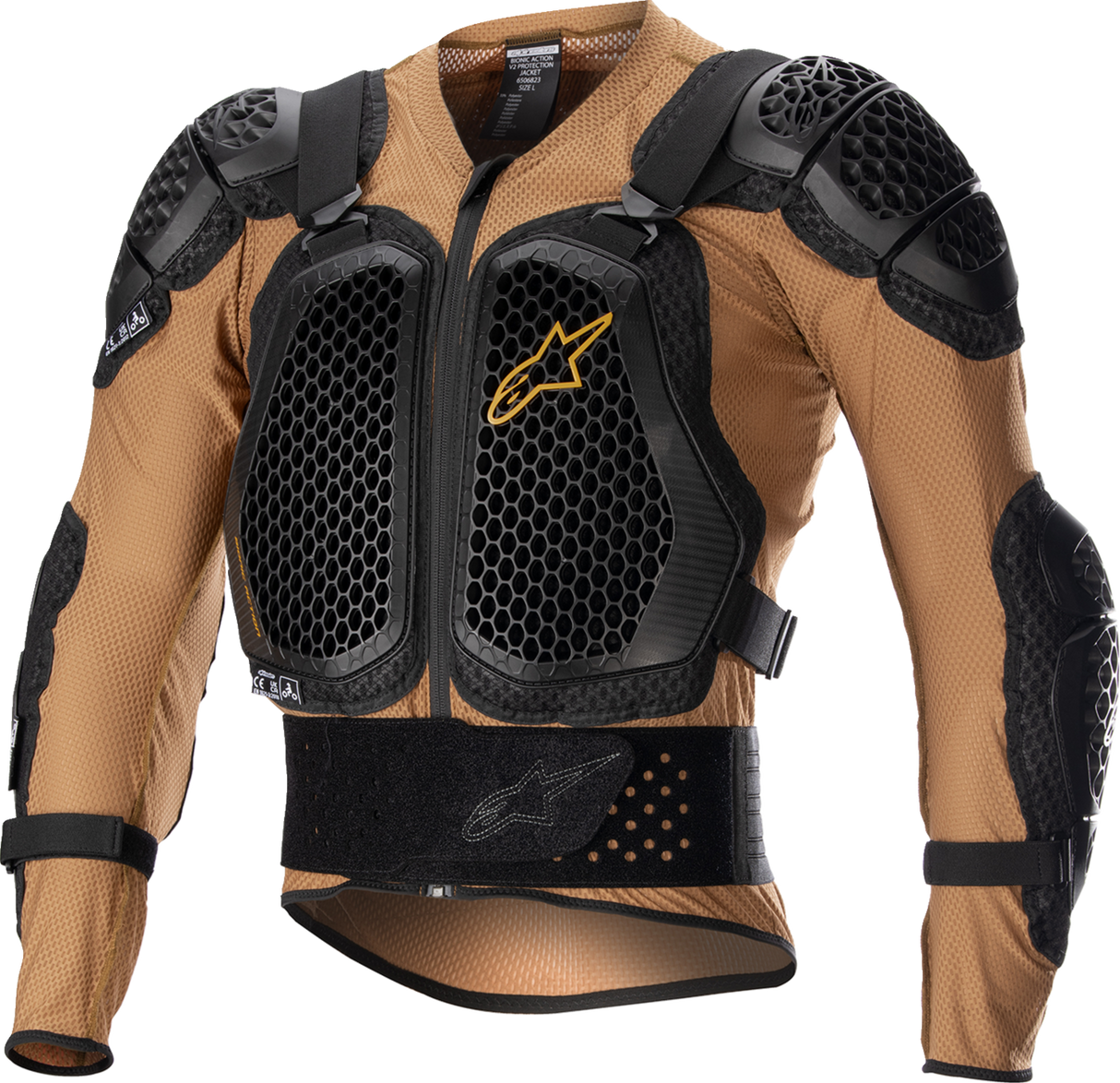 Bionic Action v2 Protection Jacket - Camel/Black - XL