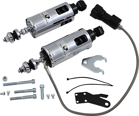 422 Series Shocks with Rap - Chrome - Heavy-Duty 2000 - 2017