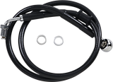 Brake Line - +10\" - Black - \'18-\'21 Softail 2018 - 2023