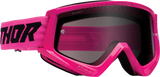 Combat Sand Goggle - Racer - Flo Pink/Black - Smoke Lens