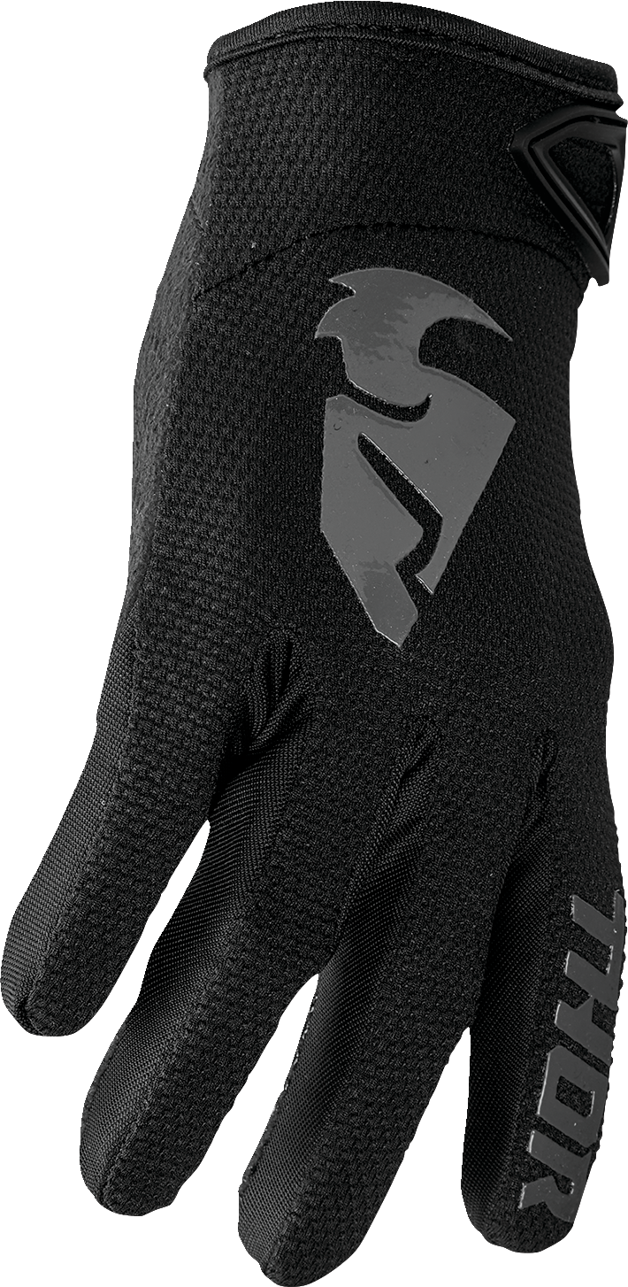 Women\'s Sector Gloves - Black/Gray - Medium