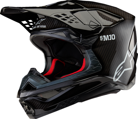 Supertech M10 Helmet - Solid - MIPS® - Gloss Black Carbon - XL