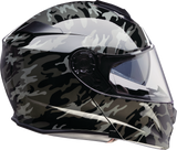 Solaris 2.0 Modular Helmet - Camo - Black/Gray - 4XL