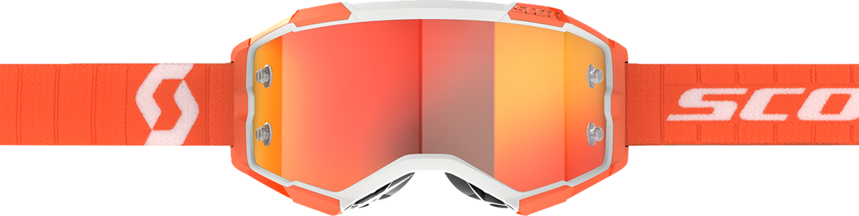 Fury Goggle - Orange - Orange Chrome Works Lens