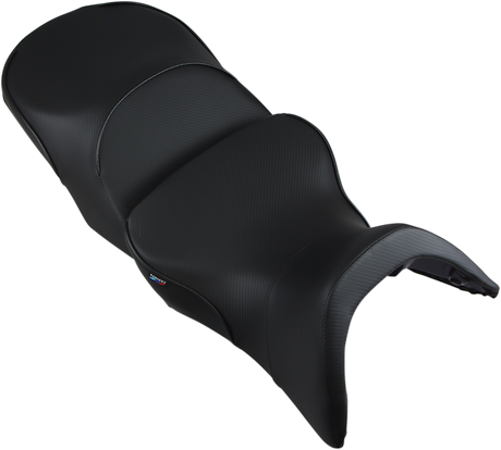 World Sport™ Performance Seat - Black - Carbon FX - Low Front/Standard Rear - R1200 RT \'05-\'13 2005 - 2013