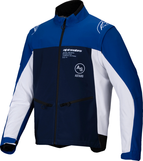 Lite-Dura Softshell Jacket - Navy/Blue/White - Medium