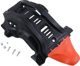 Skid Plate - Black/ \'16 Orange - Gas Gas | Husqvarna | KTM 2019 - 2023