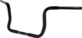 Pre-Wired Ape Handlebar - 1-1/4\" x 10\" - Black 2014 - 2022