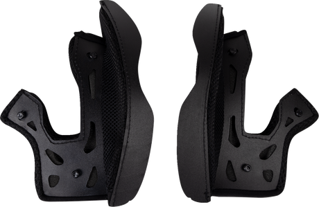 Air Intake Cheek Pads - Black - Large