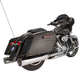 4-1/2\" MK45 Performance Mufflers - Chrome with Chrome Tracer 1995 - 2016