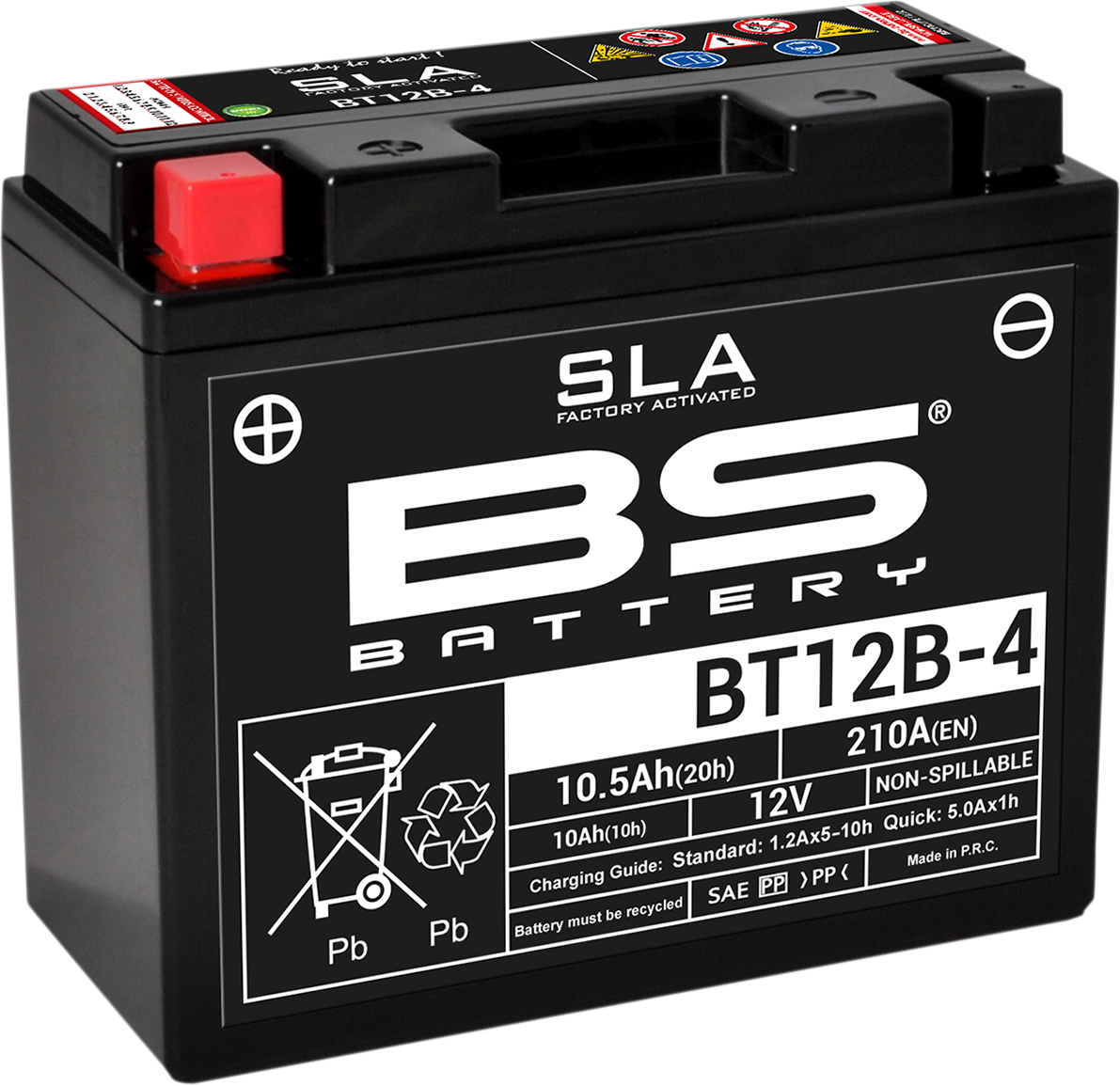 Battery - BT12B-4 (YT) 1996 - 2023