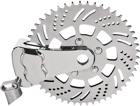 Sprocket Brake Caliper - Left - Chrome