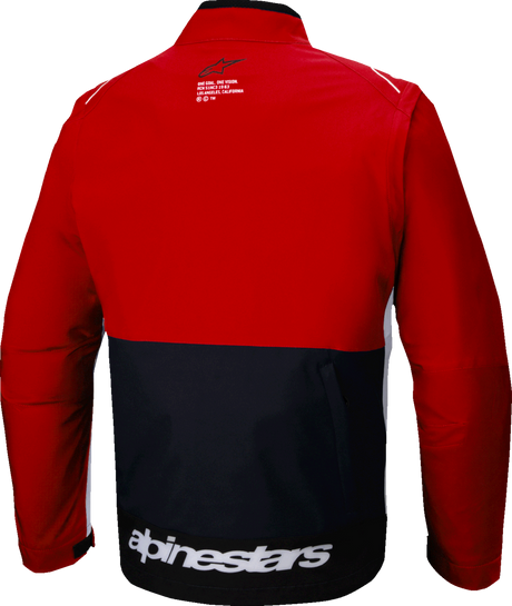Lite-Dura Softshell Jacket - Black/Red/White - XL