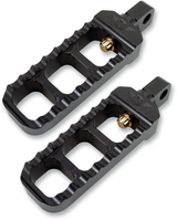 Adjustable Serrated Footpegs - Narrow - Black 2015 - 2023