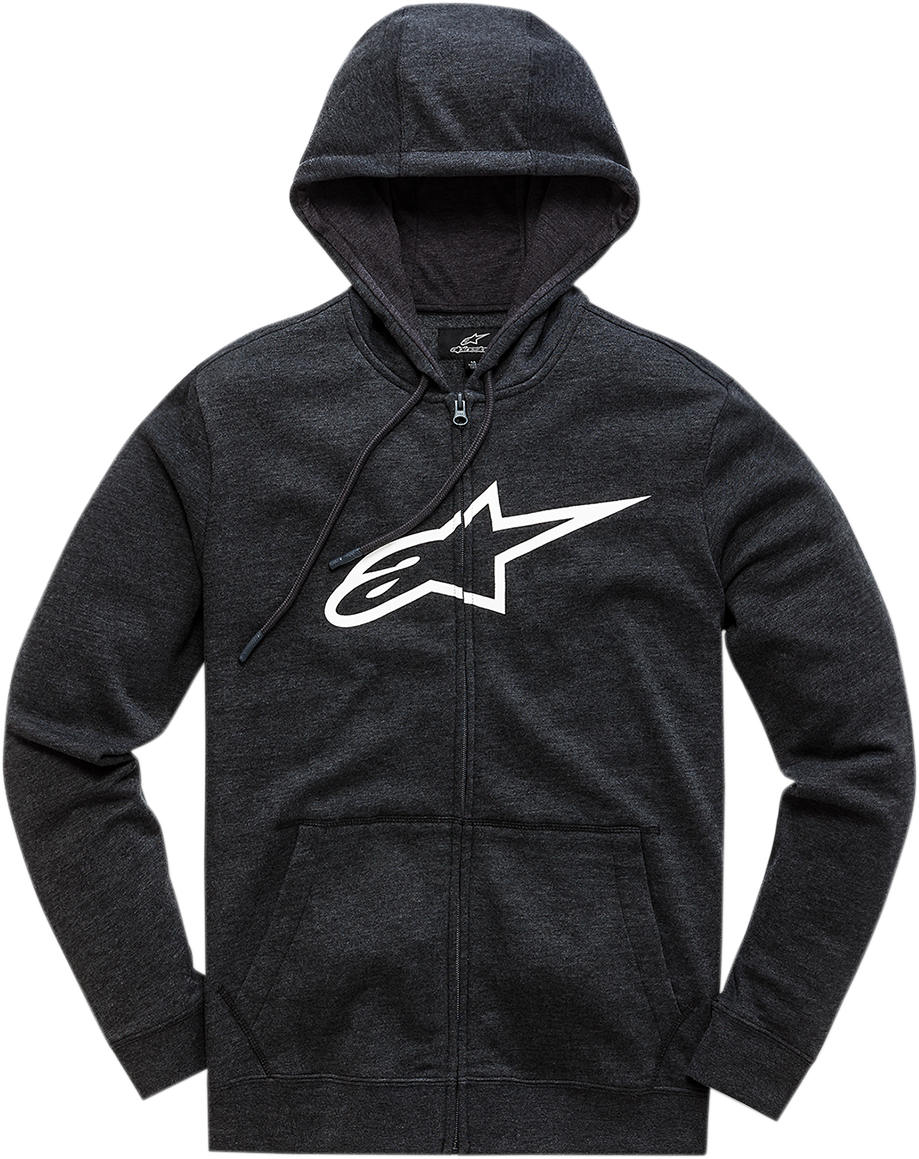 Ageless 2 Zip Hoodie - Black / White - 2XL