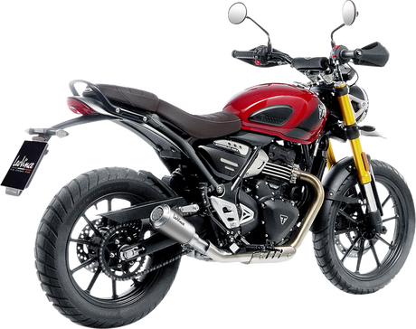 LV-10 Slip-On Muffler - Stainless Steel - Scrambler/Speed 400 2024 - 2025