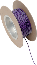 100\' Wire Spool - 18 Gauge - Violet/Black