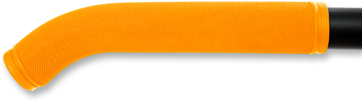Grips - Rubber - 7\" - Orange
