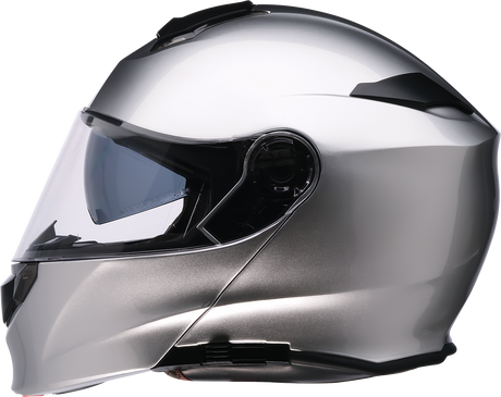 Solaris 2.0 Modular Helmet - Silver - 3XL