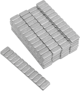 Wheel Weights - Rectangle - Adhesive Stick-On - Silver - 360 Pack