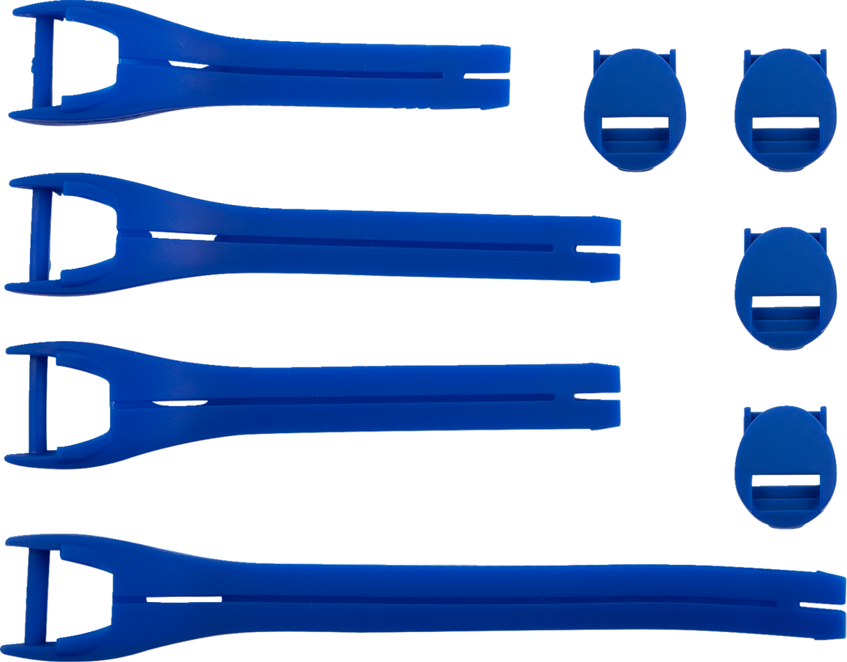 Qualifier Boot Strap Kit - Blue - Size 10-15