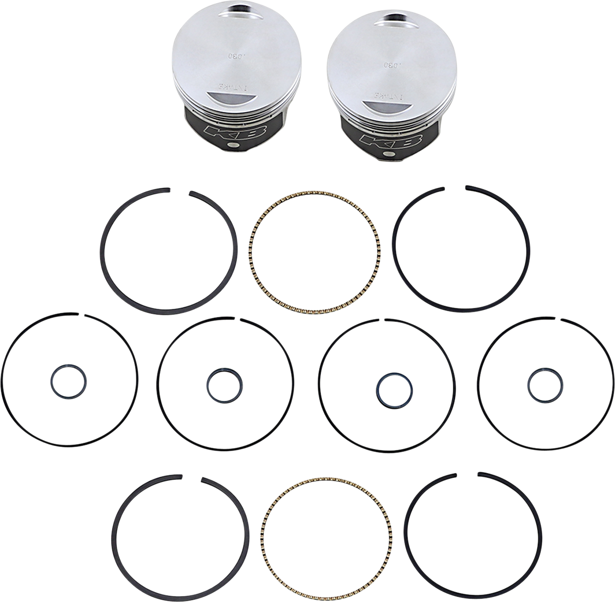 Piston Kit - Twin Cam 88