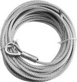 Wide Winch Cable - 15/64\" x 52\' - UTV