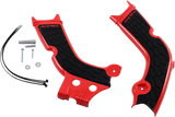 X-Grip Frame Guards - Red/Black - Honda 2019 - 2022