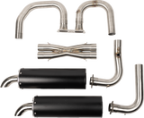Full Dual Exhaust System - Black - RZR XP 1000 2024 - 2025