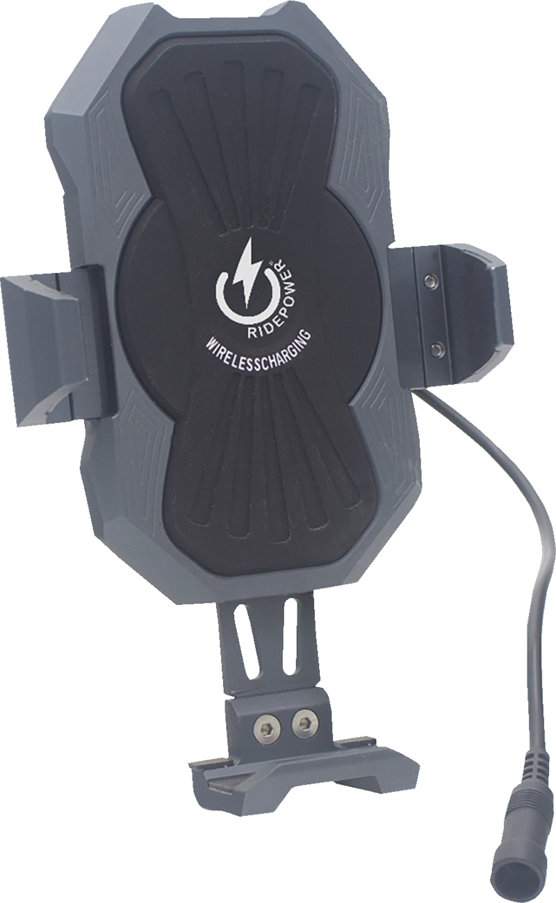 Metal Phone Holder - Inductive Charging 1-1/2\" Bar Mount