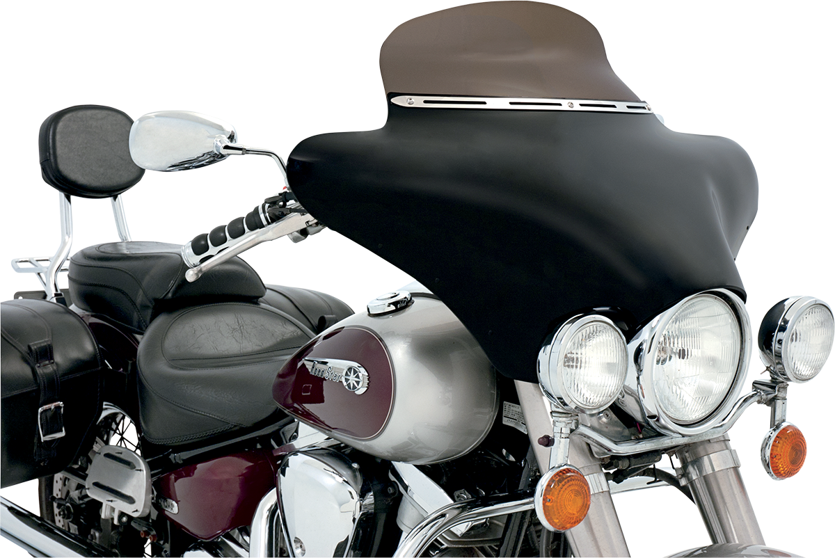 Fairing Windshield Trim - Stainless Steel - Slotted - Slim