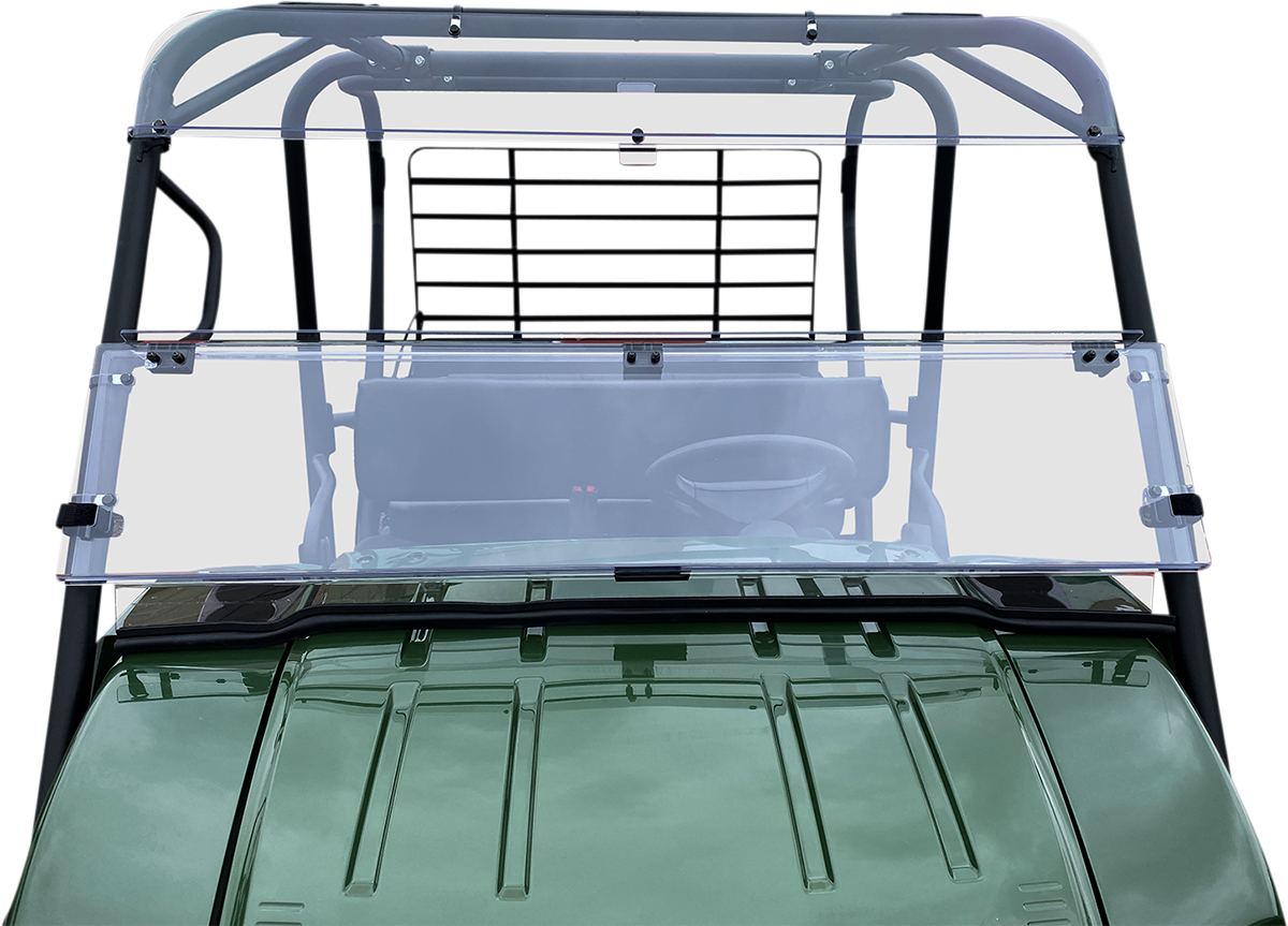 Full Folding Windshield - Deluxe - Mule 2009 - 2024