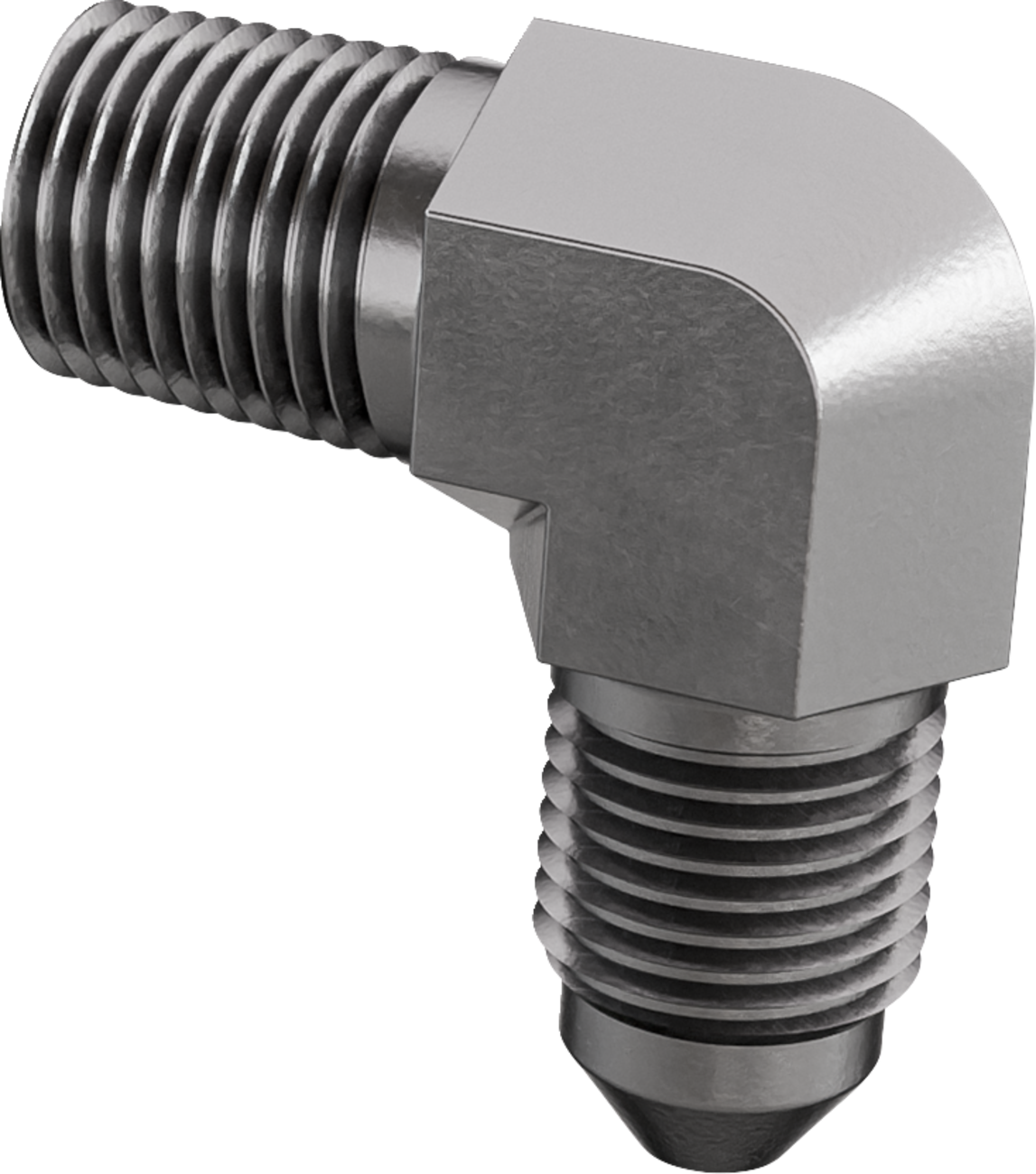 Brake Adapter - 90° AN3 to 1/8 NPT