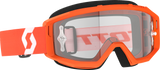 Primal Goggles - Orange/White - Clear